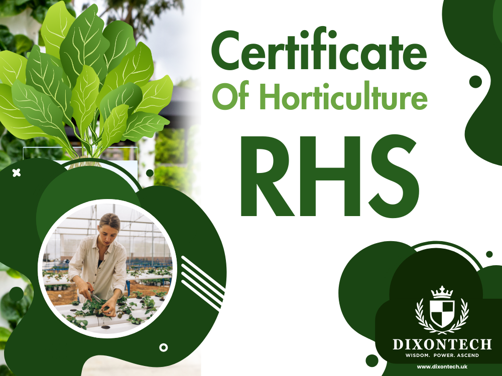 CERTIFICATE OF HORTICULTURE (RHS)